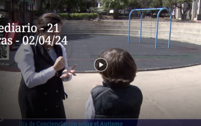 Día Mundial del Autismo – Entrevista a la abogada Leonarda Calvo en el «Telediario 2» de Radio Televisión Española